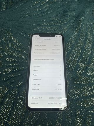 iPhone 11 Blanco 128GB en perfecto estado