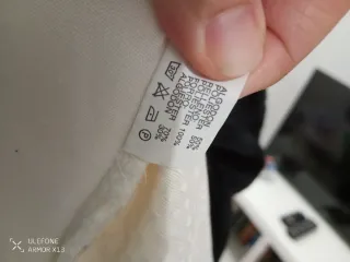 Edredón cuna beige y azul