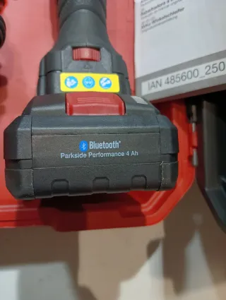 Amoladora PARKSIDE Performance 20V con Batería 4AH