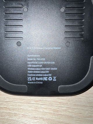 Base Carga Inalambrica 5 en 1