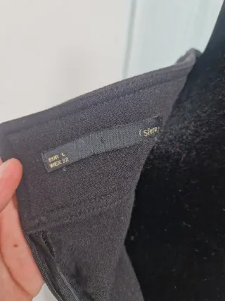 Vestido negro cuello alto cremallera