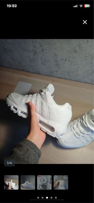 Nike Air Max 95 Blancas