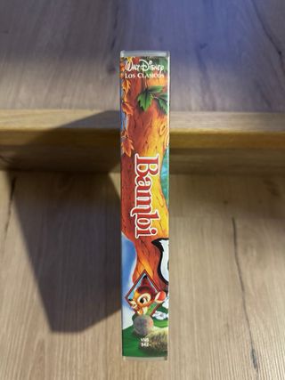 VHS Bambi Los Clásicos Disney Español