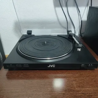 Tocadiscos JVC AL-F50B Negro