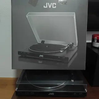 Tocadiscos JVC AL-F50B Negro