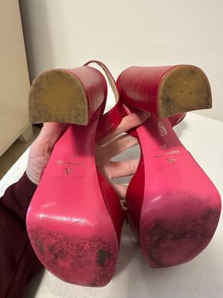 Sandali con tacco 12cm Ultramarea Rossi