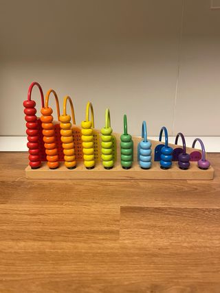 Juguete educativo de madera