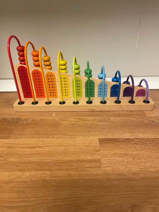 Juguete educativo de madera