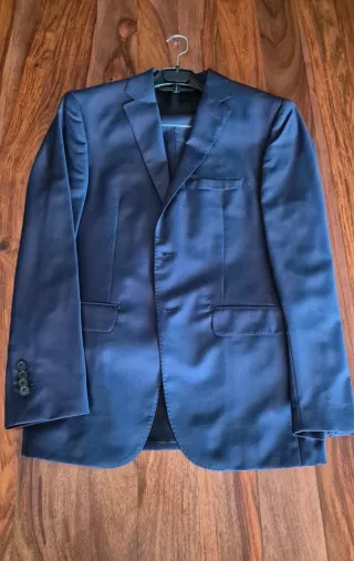 Traje Massimo Dutti Azul + Camisa