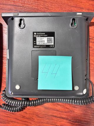 Teléfono CoComm Neo3750 Negro