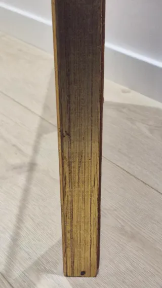 Espejo Valenciano Cerámica y Madera Dorado