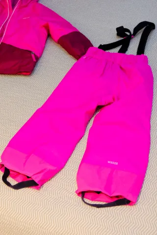 Conjunto jaqueta y pantalones de esquí Wedze