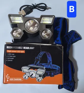 Foco LED frontal recargable