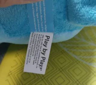 Pack peluches perro azul y gatito blanco