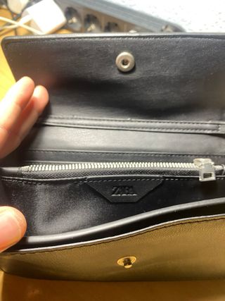 Bolso de hombre Zara Negro