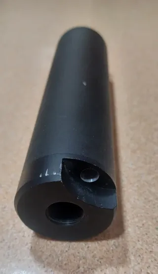 Silenciador metálico 14.5cm