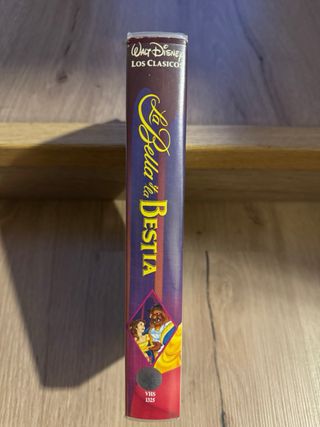 La Bella y la Bestia VHS Disney Clásicos