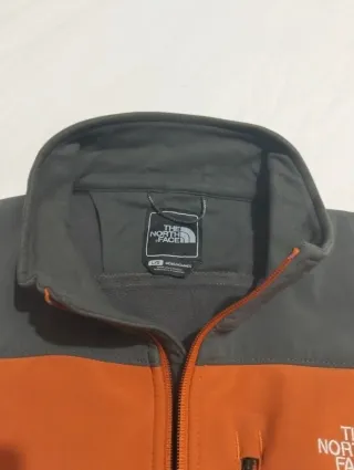 The North Face Giubbotto L Arancio/Grigio