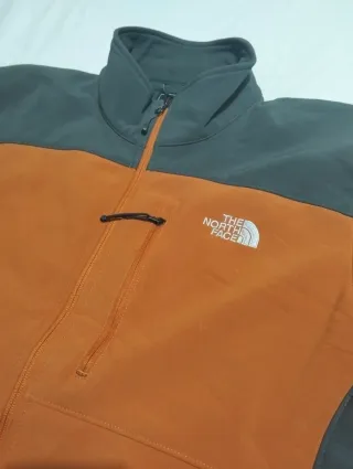 The North Face Giubbotto L Arancio/Grigio
