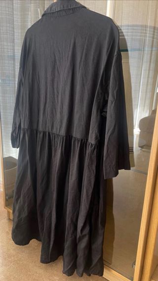 Vestido Zara Sastrero Negro Talle L