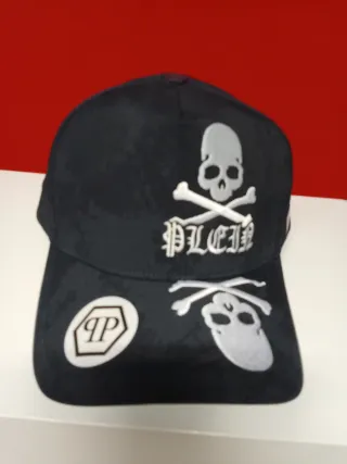 Gorra Philipp Plein Calavera Negra Talla única