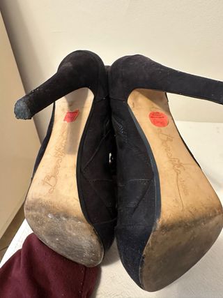 Stivaletti con tacco a spillo neri