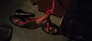 Bicicleta infantil rosa