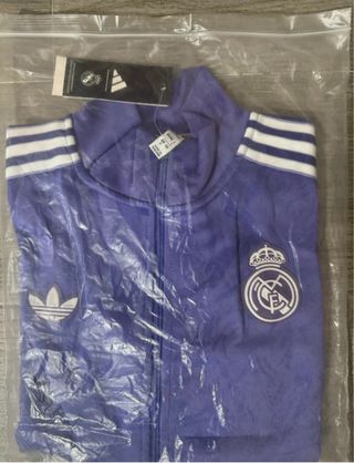 Chaqueta Real Madrid Adidas Originals Morada