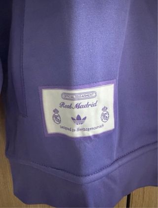 Chaqueta Real Madrid Adidas Originals Morada