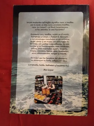 Novela sobre Conan de Julián Sánchez Caramazana.