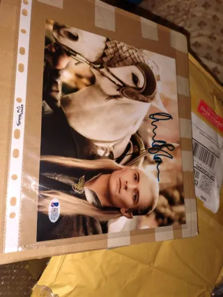 Foto Orlando Bloom Legolas Firmada