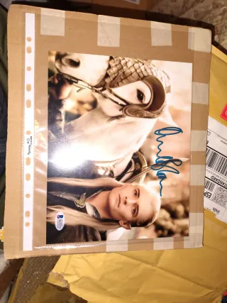 Foto Orlando Bloom Legolas Firmada