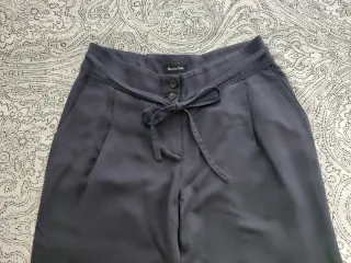 Pantalón Massimo Dutti T. S Azul Marino