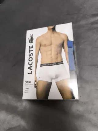 Pack 3 Calzoncillos Lacoste