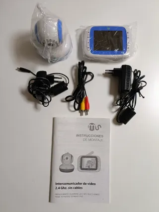 Cámara y monitor para bebes