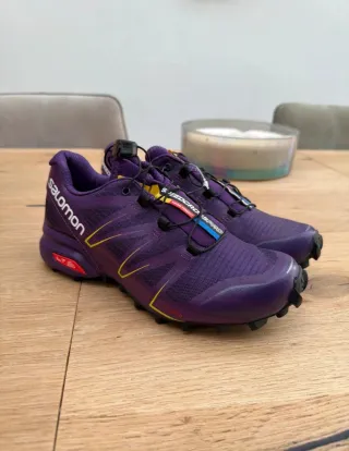 Salomon Speedcross Pro Morado/Amarillo