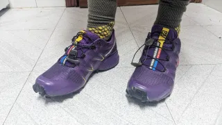 Salomon Speedcross Pro Morado/Amarillo