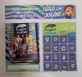 Cromos Liga F Moeve 2025-26 Panini