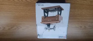 Caja de música máquina de coser vintage