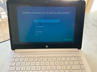 Portátil HP 14 Blanco notebook