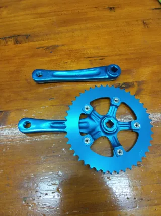 Bielas Polo&Bike Fixie Azul