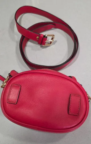 Bolso bandolera y riñonera Guy Laroche rojo