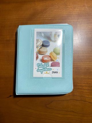 Cámara Instax mini 9 color azúl pastel+ kit de min