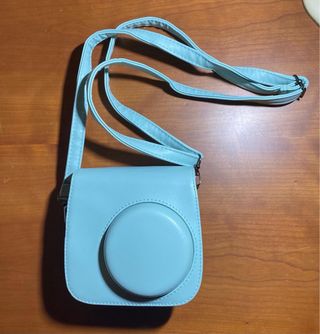 Cámara Instax mini 9 color azúl pastel+ kit de min