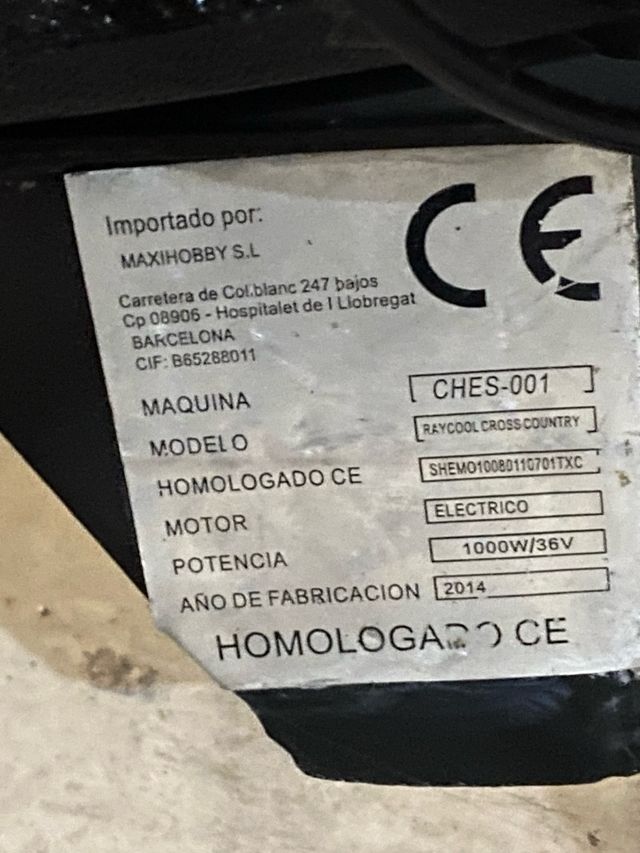 Raycool Cross Country Patinete Eléctrico Neon