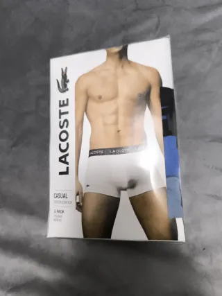 Calzoncillos Lacoste Pack 3