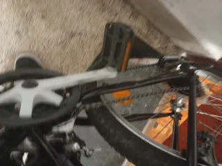 Bicicleta montaña negra