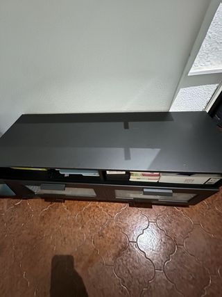 Mueble TV Ikea Brimnes Negro