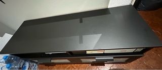 Mueble TV Ikea Brimnes Negro