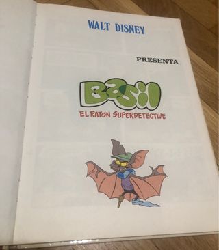 Basil el ratón superdetective Disney Ersa